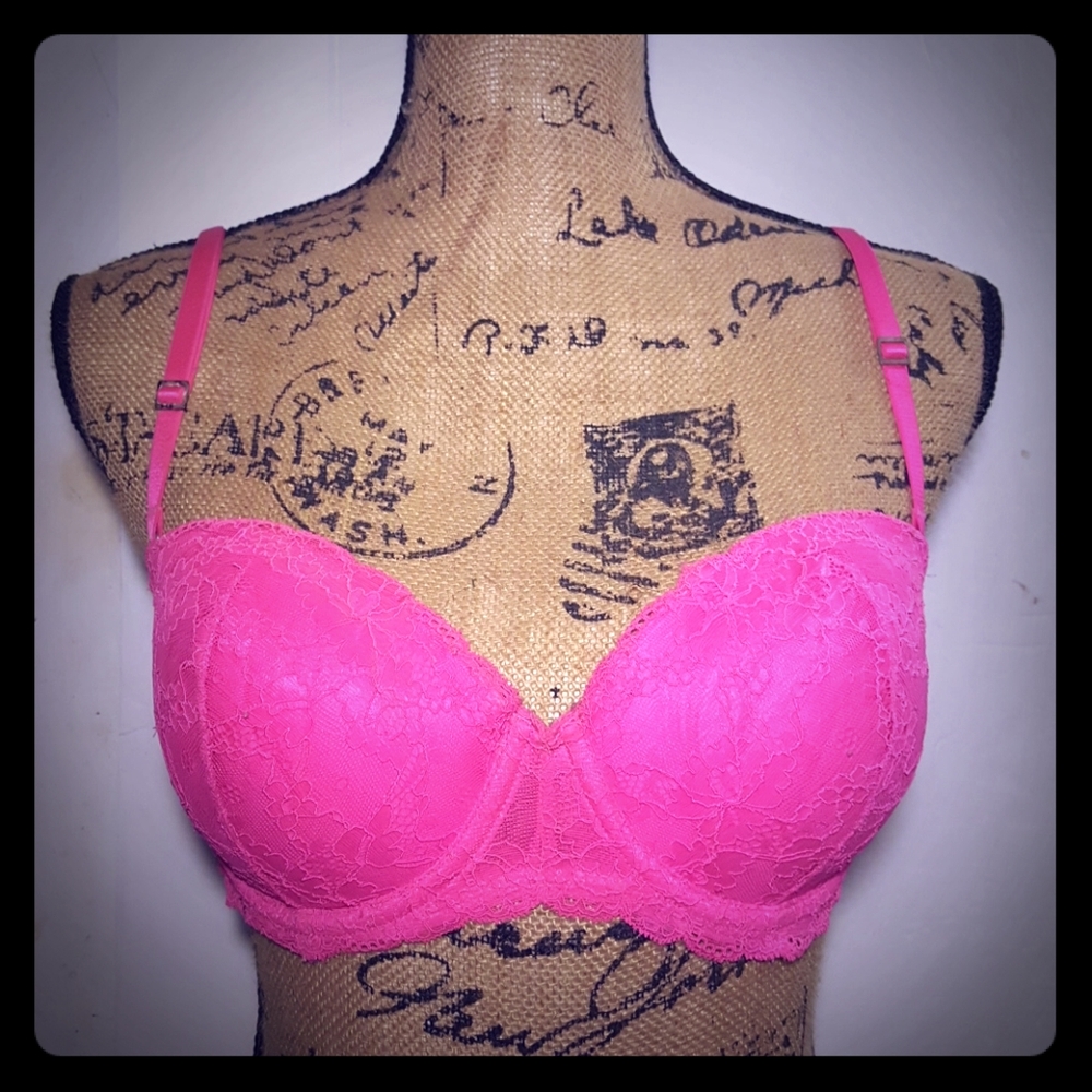 Victoria Secrets PINK multi-way pushup bra 36C